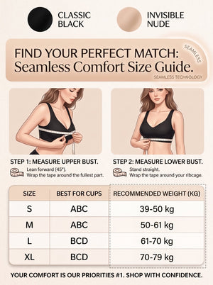 Posture-Sculpting Seamless Support Bra