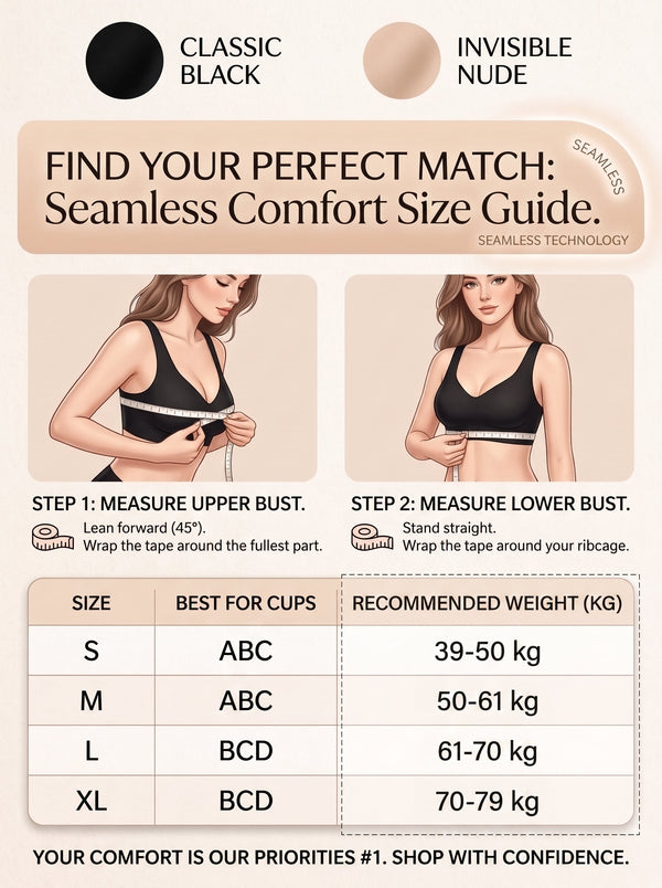 Posture-Sculpting Seamless Support Bra