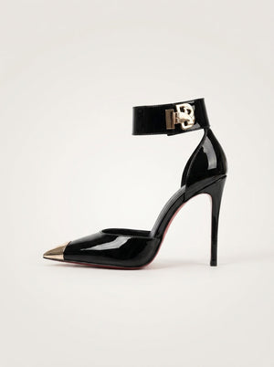 Metal Toe Stiletto Heel