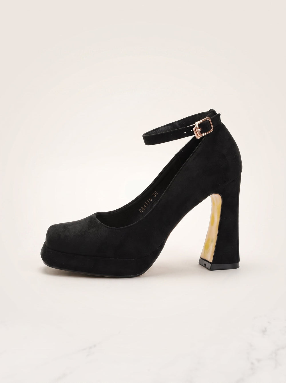 Square Toe Platform Heel