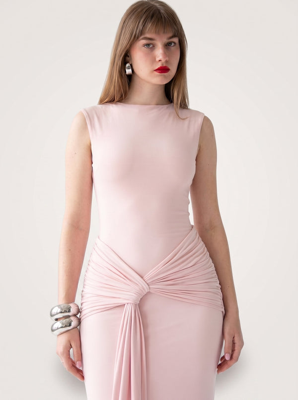 Blush Knot Maxi