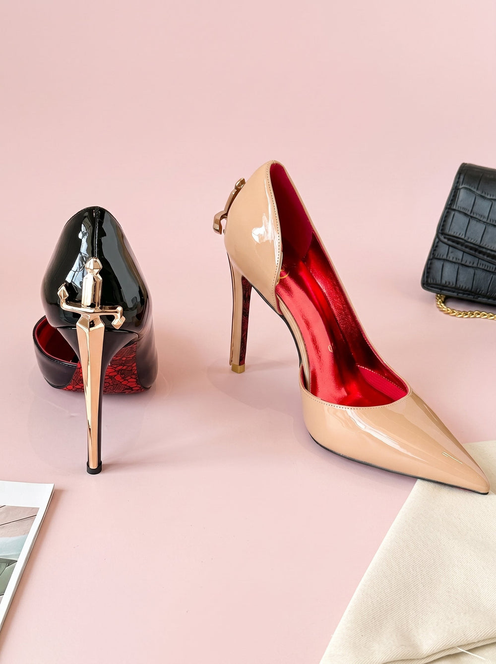 Pointed Stiletto Sword Pump