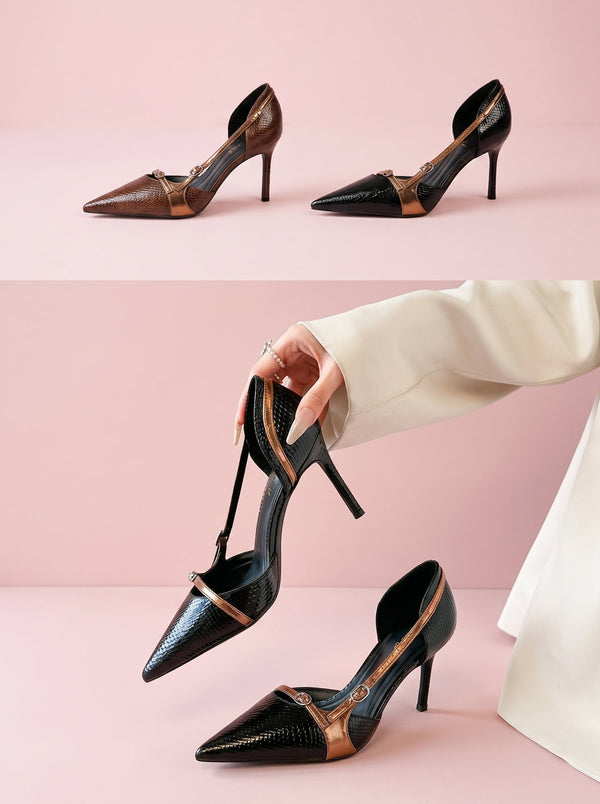 Pointed Toe Stiletto Heel