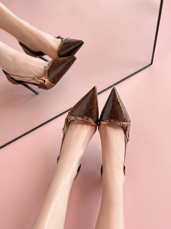 Pointed Toe Stiletto Heel