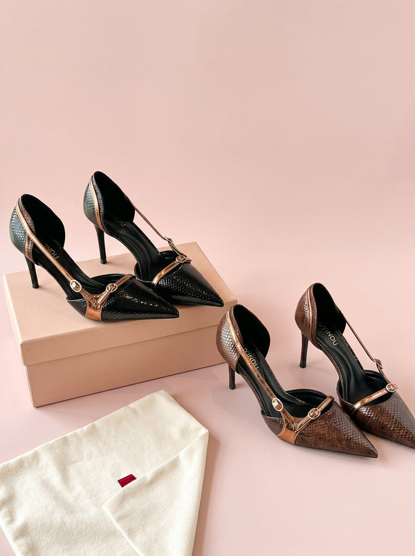 Pointed Toe Stiletto Heel
